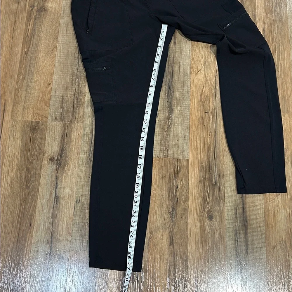 ATHLETA  WOMENS HEADLANDS HYBRID TREK JOGGER PANTS BLACK  SIZE 10 - Picture 7 of 8